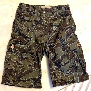 Boys lucky brand camo cargo shirts